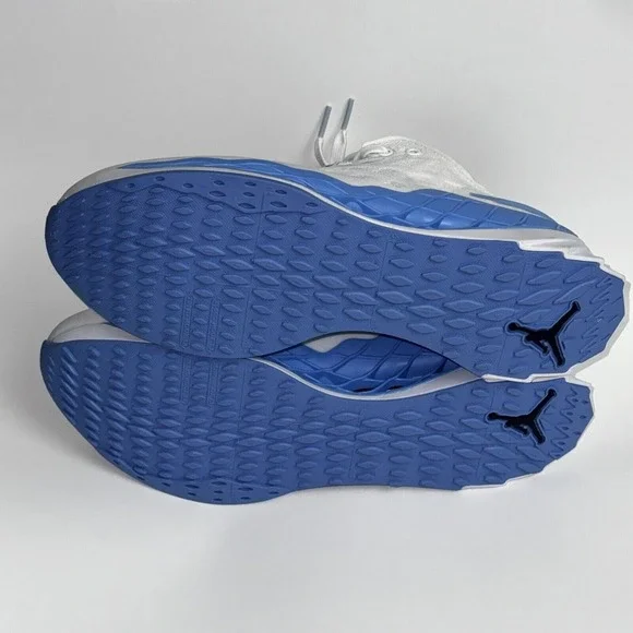 Jordan Zoom Trunner Ultimate UNC Tarheels White North Carolina Blue Men's 13 - Picture 7 of 8